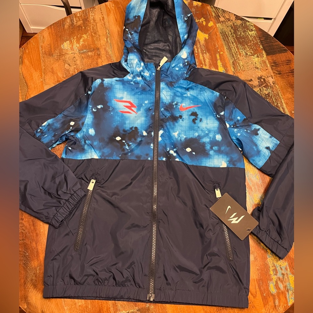 NWT Nike Boys Storm Surge Rain Jacket
